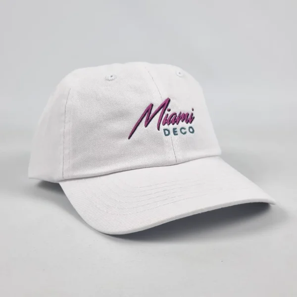 cap emb custom embroidery on dad caps